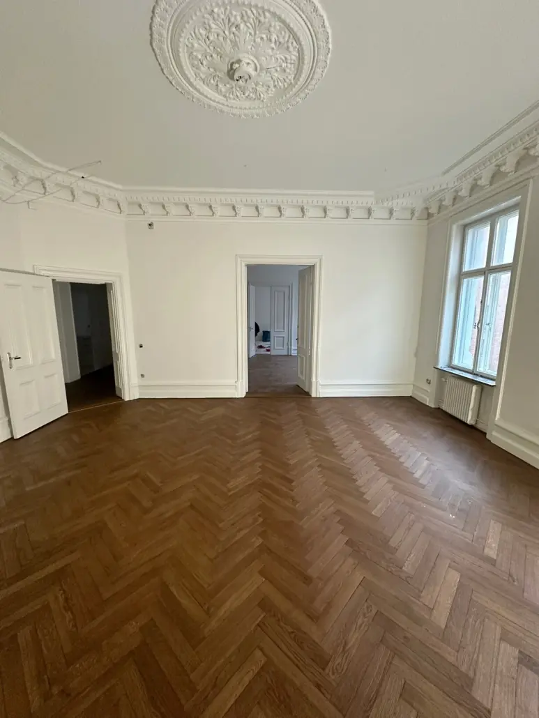 Vackert resultat av vår golvslipning i Kungälv Dammfri golvslipning Kungälv